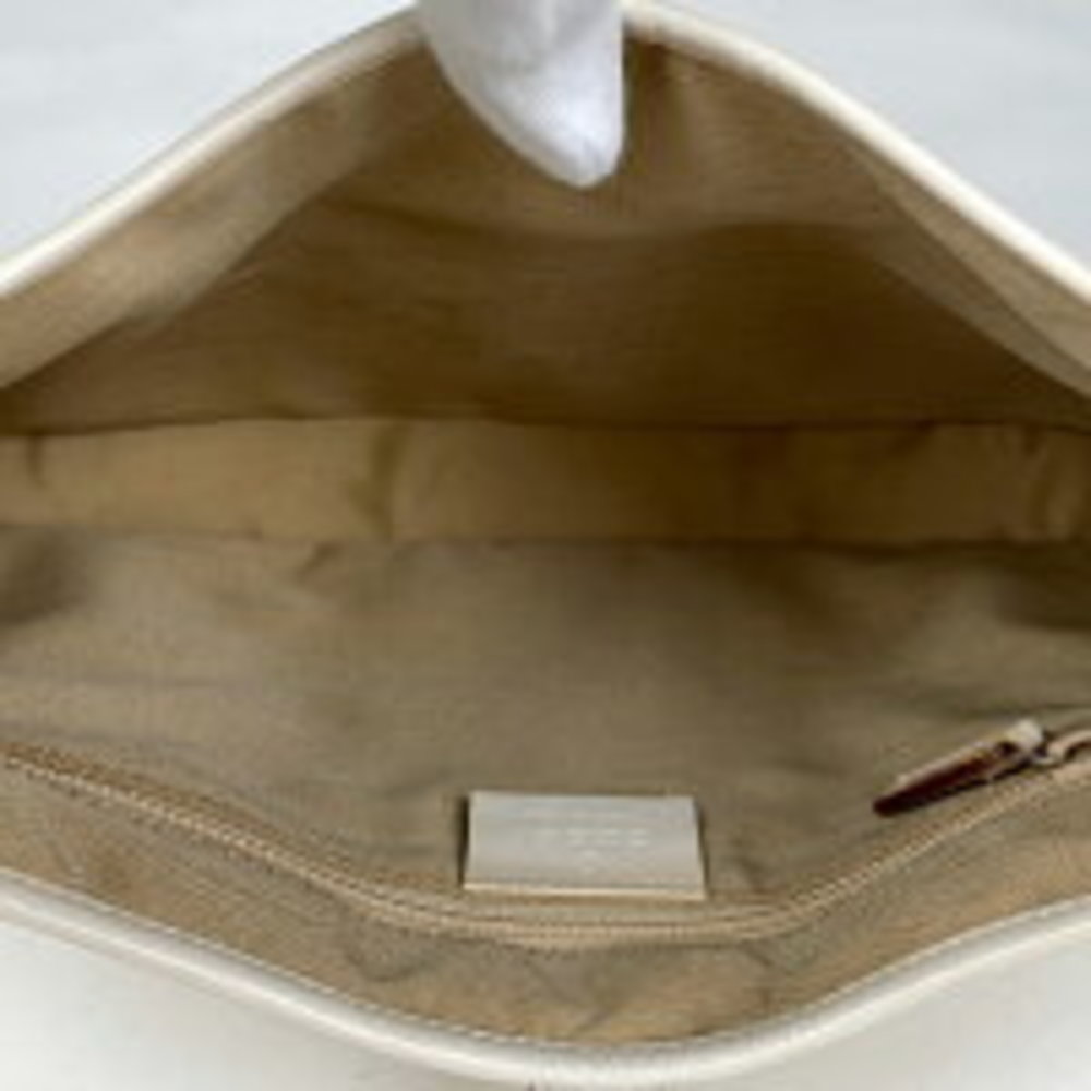 Gucci Jackie Shoulder Bag GG Canvas White - Picture 6 of 6